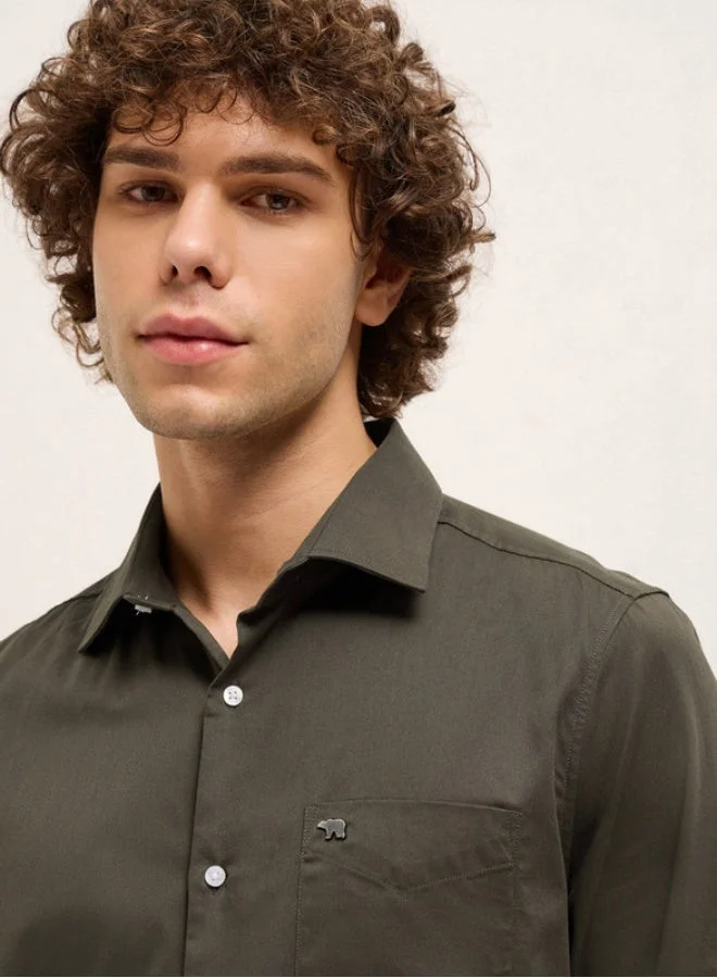 The Bear House  Men's Shirt for Casual and Formal Wear | Classic Button-Down Style for Office, Daily Use, Travel, Events & All-Season Outfits | Versatile & Stylish Wardrobe Essential for Every Occasion for Men | Best Price UAE
