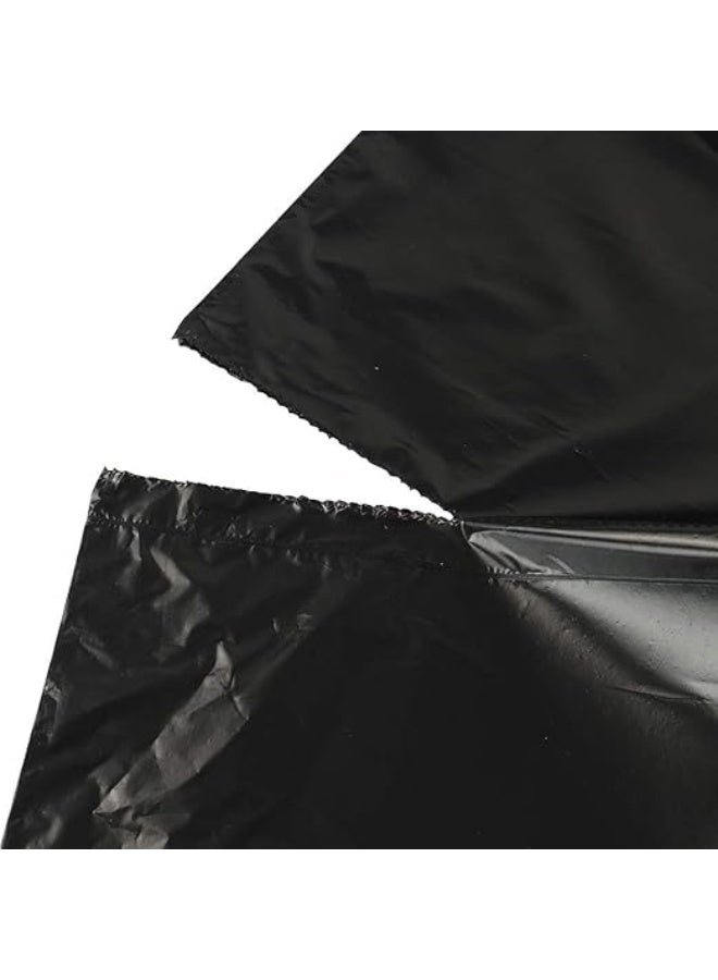 Black Garbage Bags on Roll, Heavy Duty Leak Resistant Trash Bags, Multipurpose for Kitchen, Office & Bathroom Bins, Easy Tear Perforated Design (1 KG) - Image 2