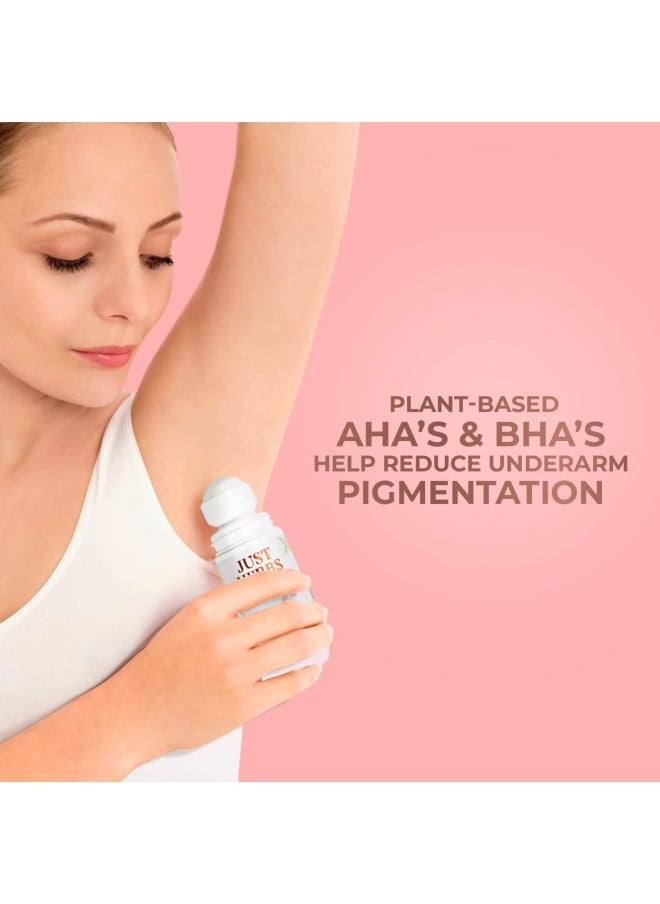 Just Herbs Under Arm Roll On for Women Floral Fiesta Long Lasting and Refreshing Women Deodorant - 50 ml  - Image 4
