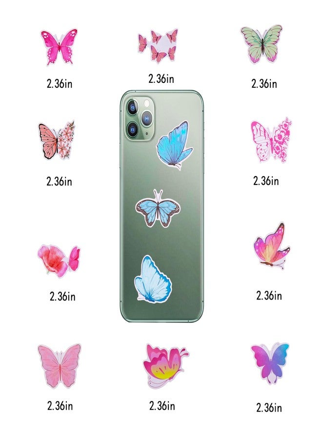 Cleverplay 100 Pack Butterfly Stickers, Butterfly Party Favors, Birthday Decorations. - Image 5