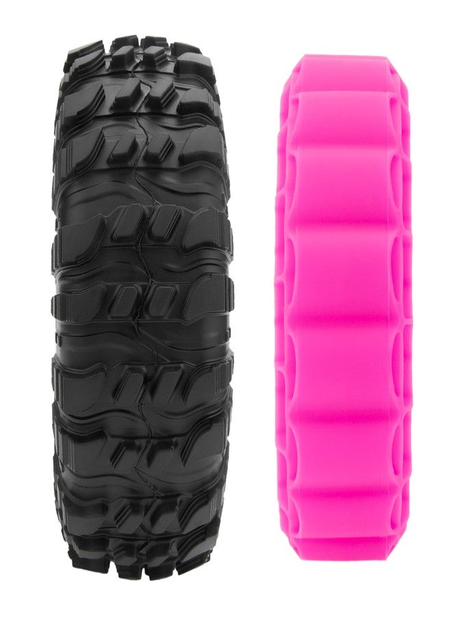 MEUS RACING إطارات MEUS RACING مقاس 1.9 - إطارات MS6 Super Bouncer مع حشوات مطاطية سيليكونية فائقة النعومة لسيارات Axial SCX10 TRX4 Redcat Gen8 1/10 RC Crawler - Image 3
