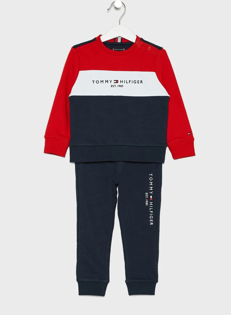 TOMMY HILFIGER Kids Color Block Tracksuit