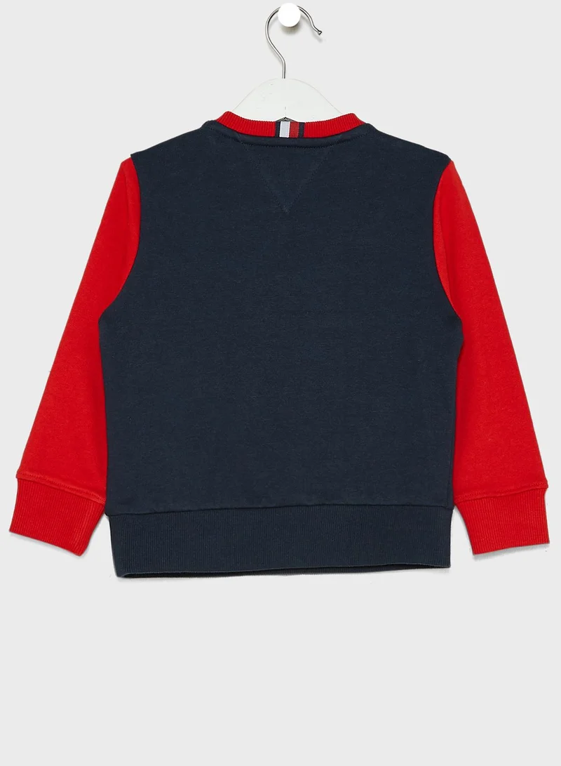 TOMMY HILFIGER Kids Color Block Tracksuit