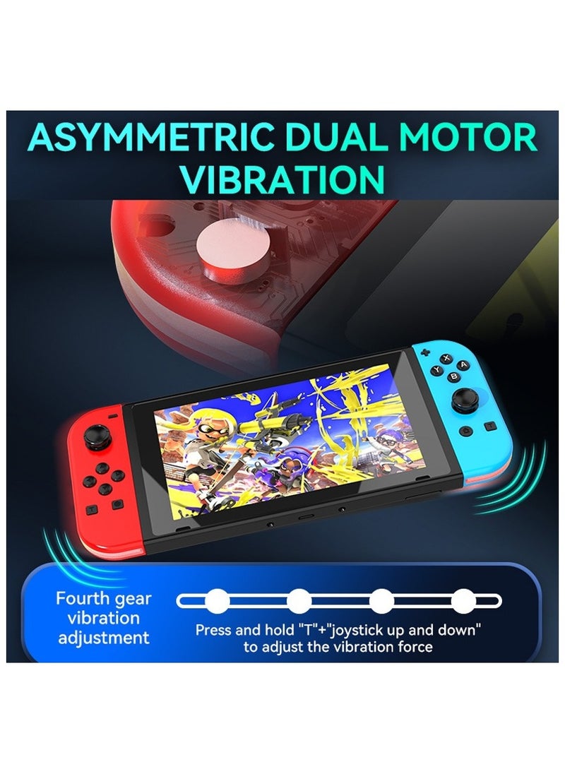 Generic - Joy Cons Wireless Controller for Nintendo Switch, L/R Controllers Replacement Compatible with Nintendo Switch/Lite/OLED, Joystick with Wake-up/Screenshot/Dual Vibration/Motion Control Function - Image 1