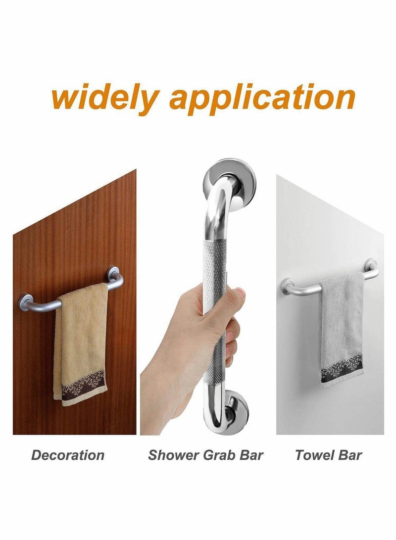 Sturdy Stainless Steel Anti Slip Shower Grab Bar for Safety and Support - Image 4