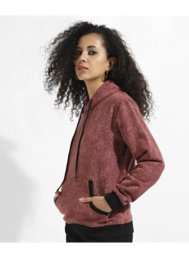 Pinacolada  Women's Black Zip-Front Hoodie With Angled Open Pockets for Women | Best Price UAE