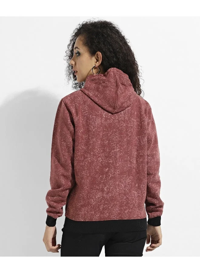 Pinacolada  Women's Black Zip-Front Hoodie With Angled Open Pockets for Women | Best Price UAE