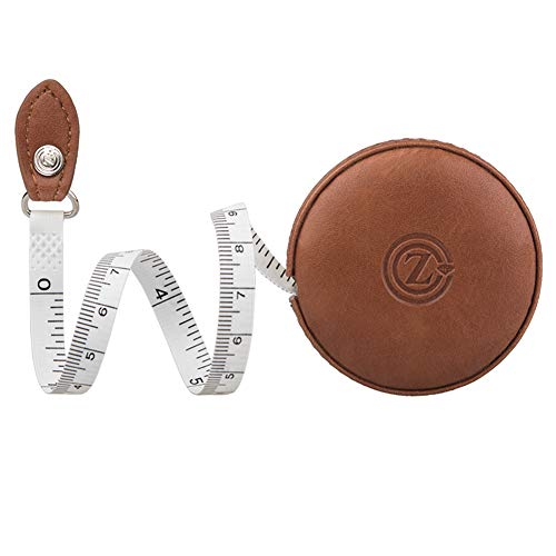 Z_جوده وثقه Sewing Tape Measure, Medical Body Cloth Tailor Craft Dieting Measuring Tape, 60 Inch/1.5M Dual Sided Retractable Ruler with Push Button Round - Image 1