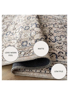 KNOT HOME Vince Dune 150 x 80 cm Carpet Knot Home Designer Rug for Bedroom Living Dining Room Office Soft Non-slip Area Textile Decor  - Image 5