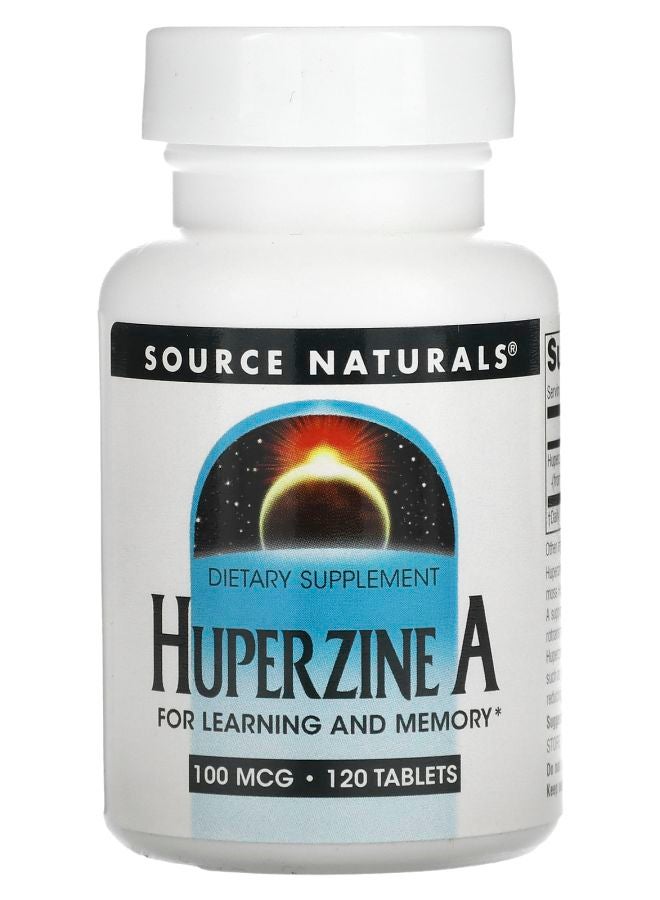Source Naturals Huperzine A 100 mcg 120 Tablets
