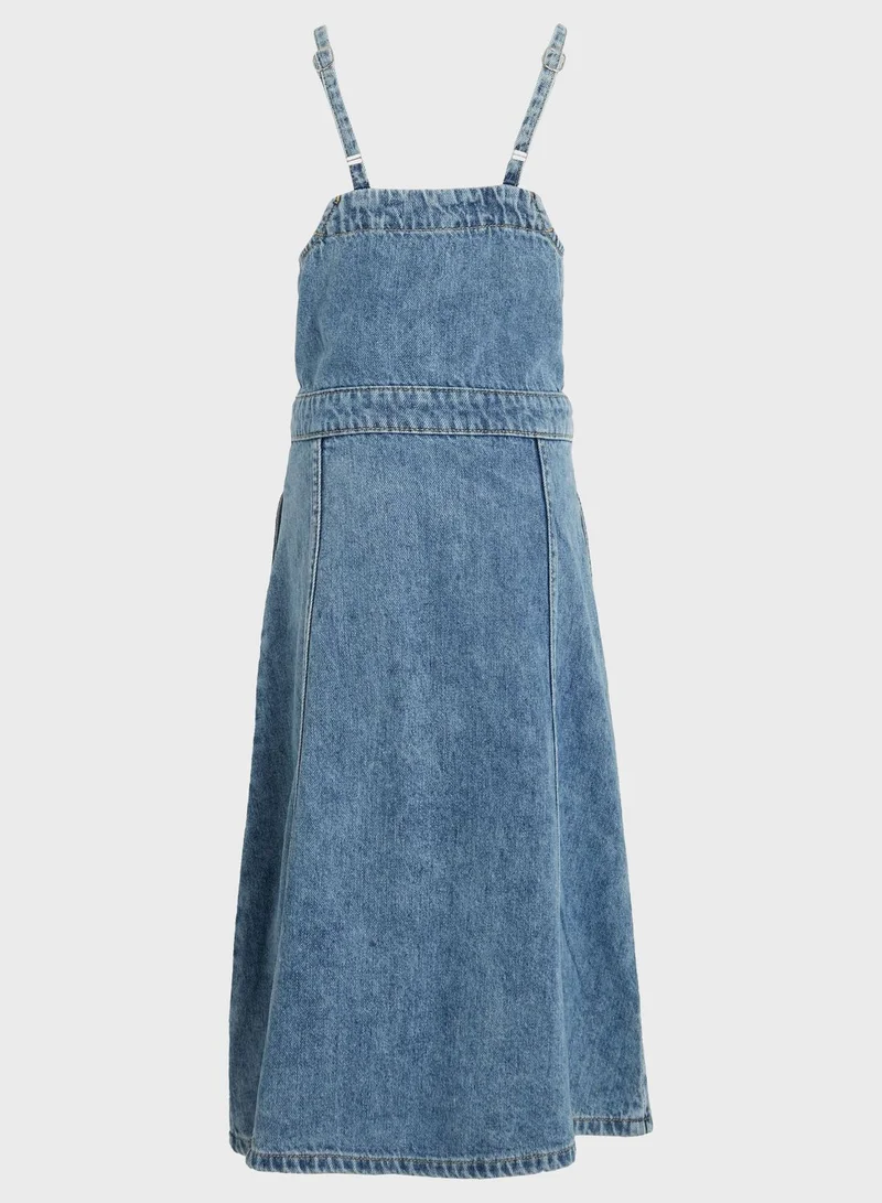 Calvin Klein Jeans Denim Button-Front Dress