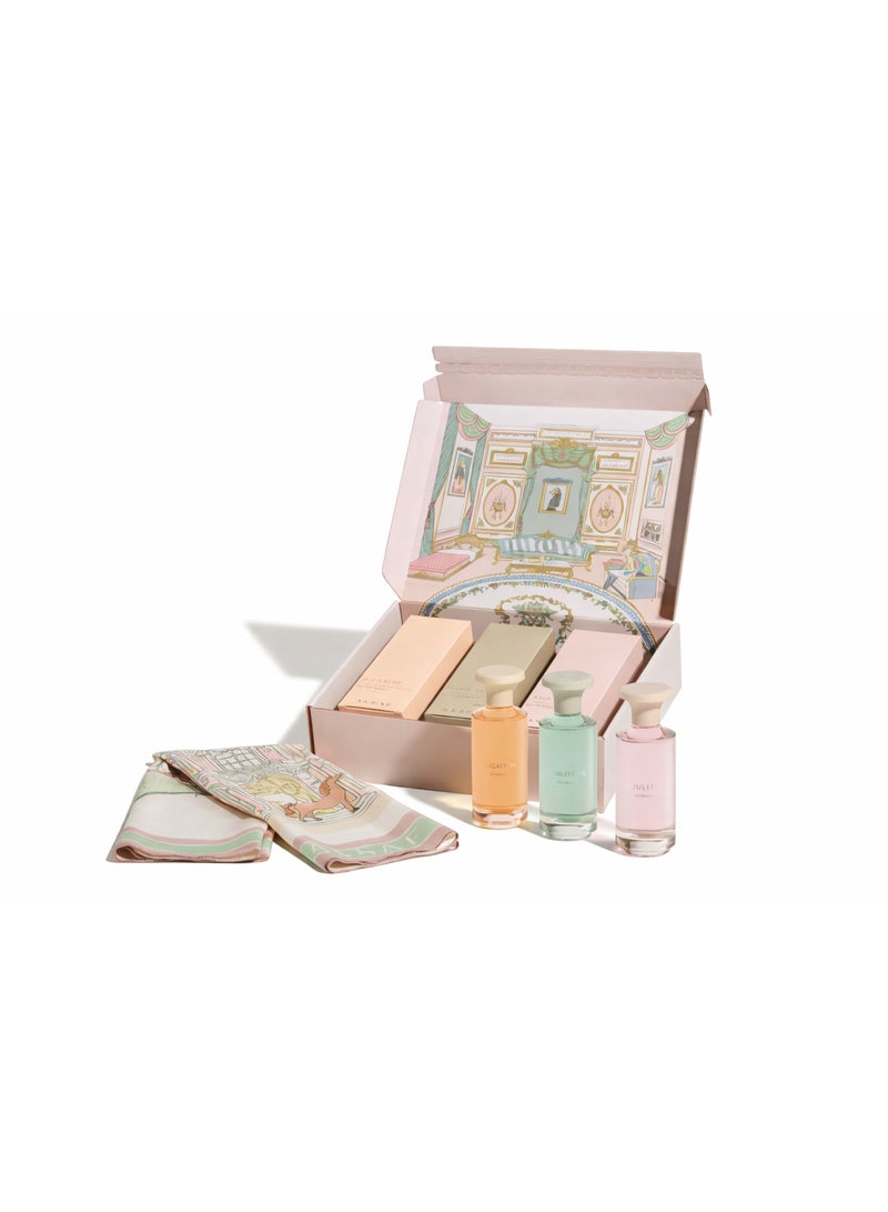 عساف مجموعة أساف الفيكتورية، 3 × 100 مل، عطر نسائي بتركيز ماء عطر - Image 2