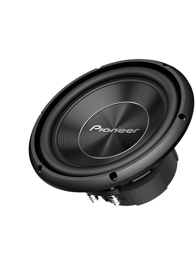 Pioneer TS-A250S4  10" Single Voice Coil 4 ohm Component Subwoofer 1300W  - Image 1