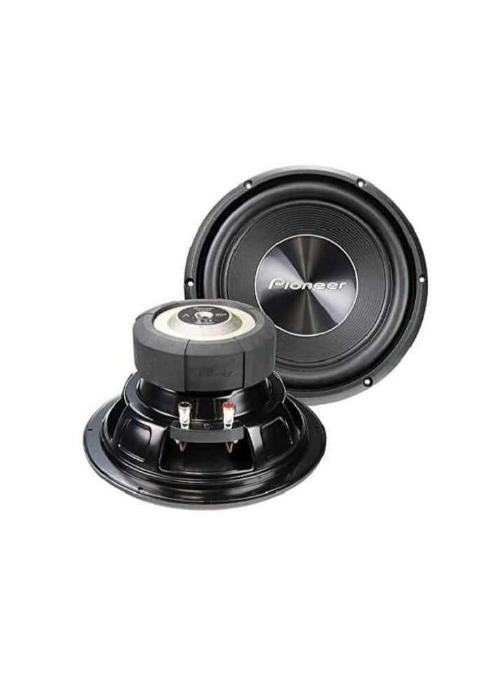 Pioneer TS-A250S4  10" Single Voice Coil 4 ohm Component Subwoofer 1300W  - Image 3
