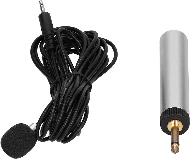 HEEPDD Professional Condenser Microphone, Copper Clipon Mic with 5m Cable for Guitar, Sax, Violin, and Piano Recording Professional Condenser Microphone, Lightweight Household Appliances - Image 4