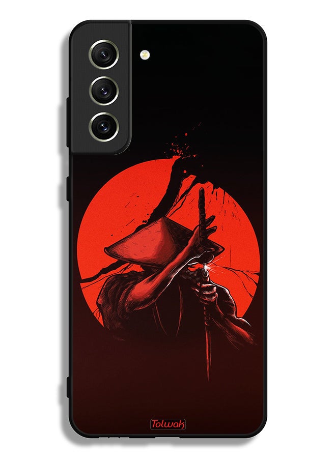 Tolwak Samsung Galaxy S21 FE 5G Protective Case Cover Sword Warrior - Image 3