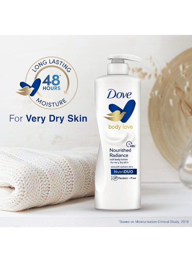 دوف نوريشد إشراقة الجسم المغذي 400 ملل - Image 3