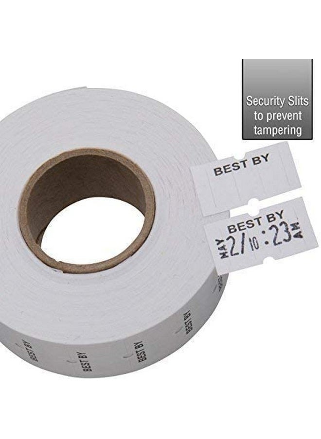 Perco - Perco Best By 1 Line Labels 1 Sleeve 8000 Best By Labels For Perco 1 Line Date Guns - Image 1