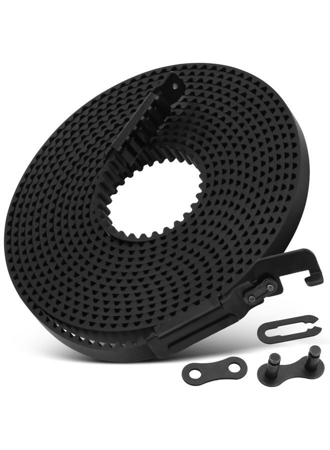 folosem 41A5434-13 Garage Door Opener Belt Drive,Pulley System for Garage Compatible with Chamberlain, liftmaster, sentex, whisperdoor 8ft Height Garage Door,Belt Drive Garage Door Opener - Image 2