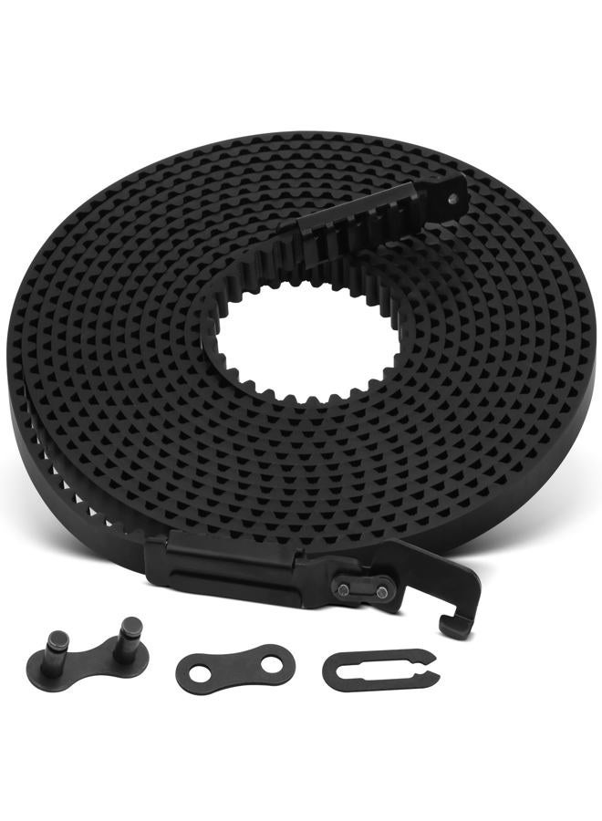 folosem 41A5434-13 Garage Door Opener Belt Drive,Pulley System for Garage Compatible with Chamberlain, liftmaster, sentex, whisperdoor 8ft Height Garage Door,Belt Drive Garage Door Opener - Image 1