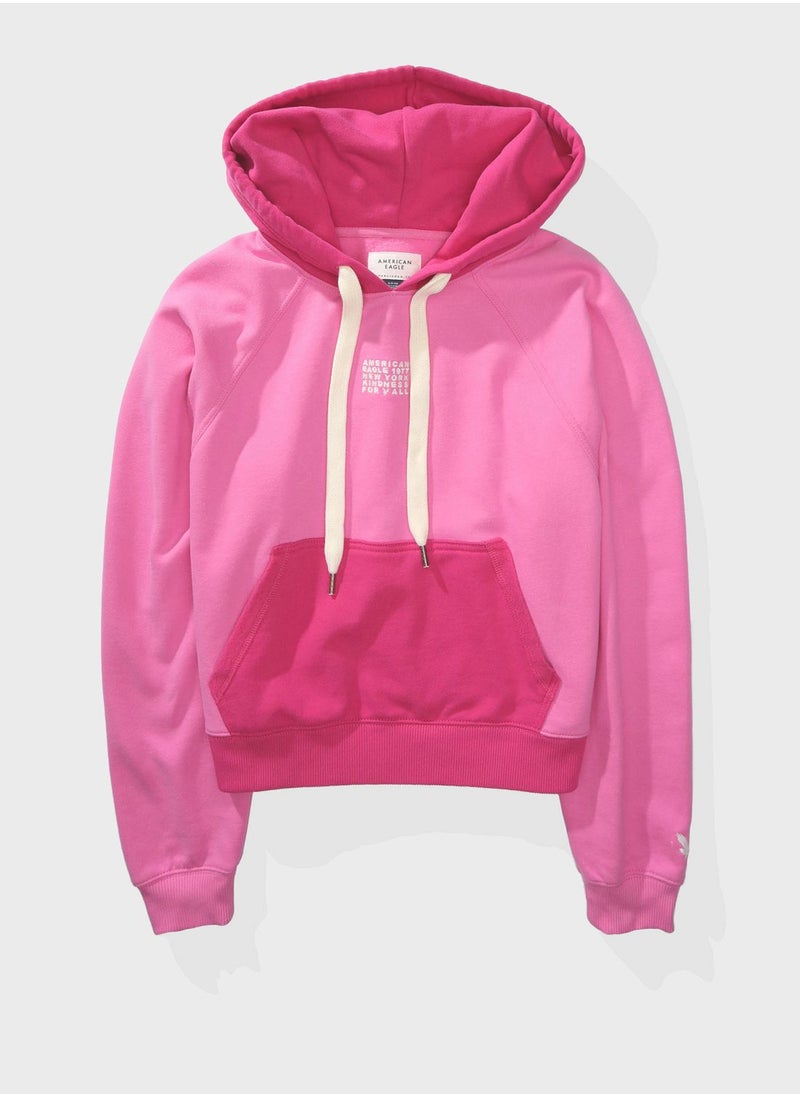 American Eagle - Colorblock Hoodie - Image 1