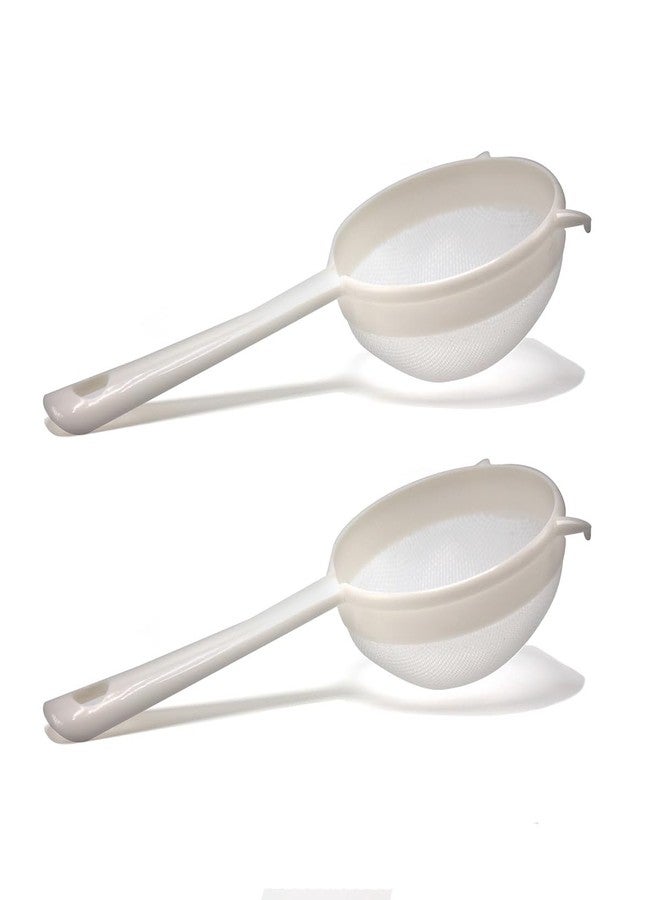 Fermentaholics Nylon Mesh Strainer 2 Pack - Strain Your Wide Mouth Mason Jar Batches - Less Mess, Less Waste - Strain Your Water Kefir Grains - Homebrewing And Kitchen Essential - 2 Strainers - 3" - Image 1