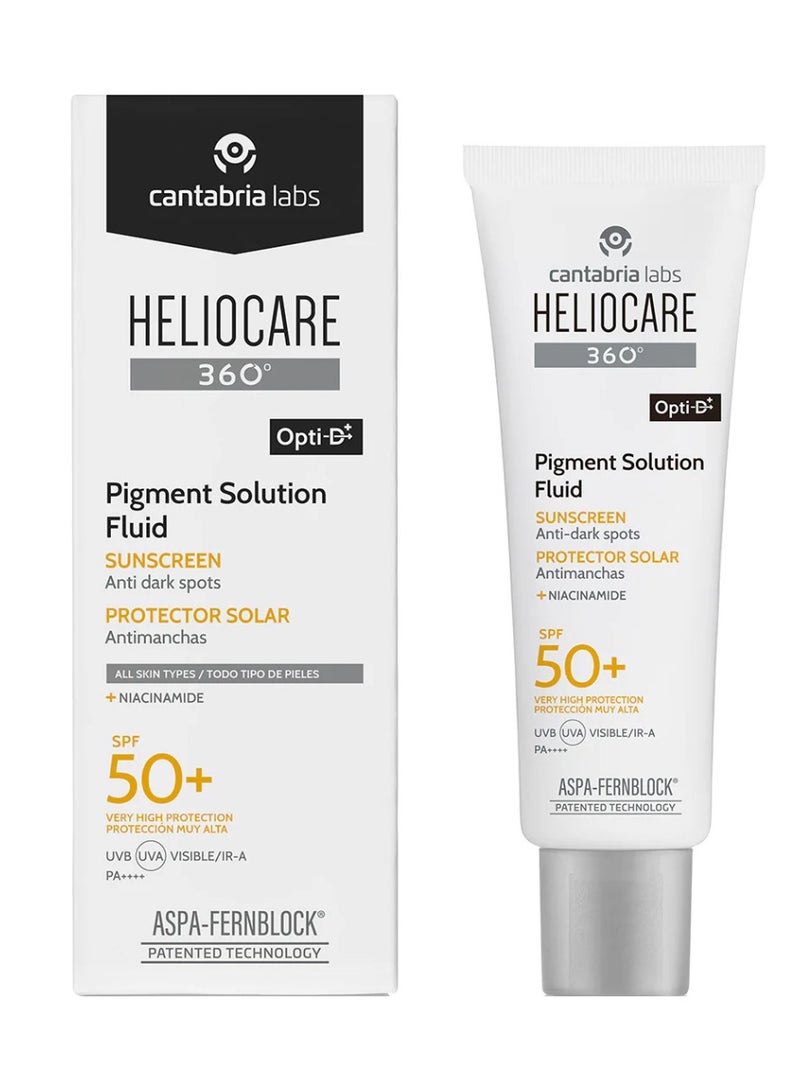 محلول هيليوكير 360º لتصبغات البشرة بعامل حماية من الشمس 50+ 50 مل - Image 2