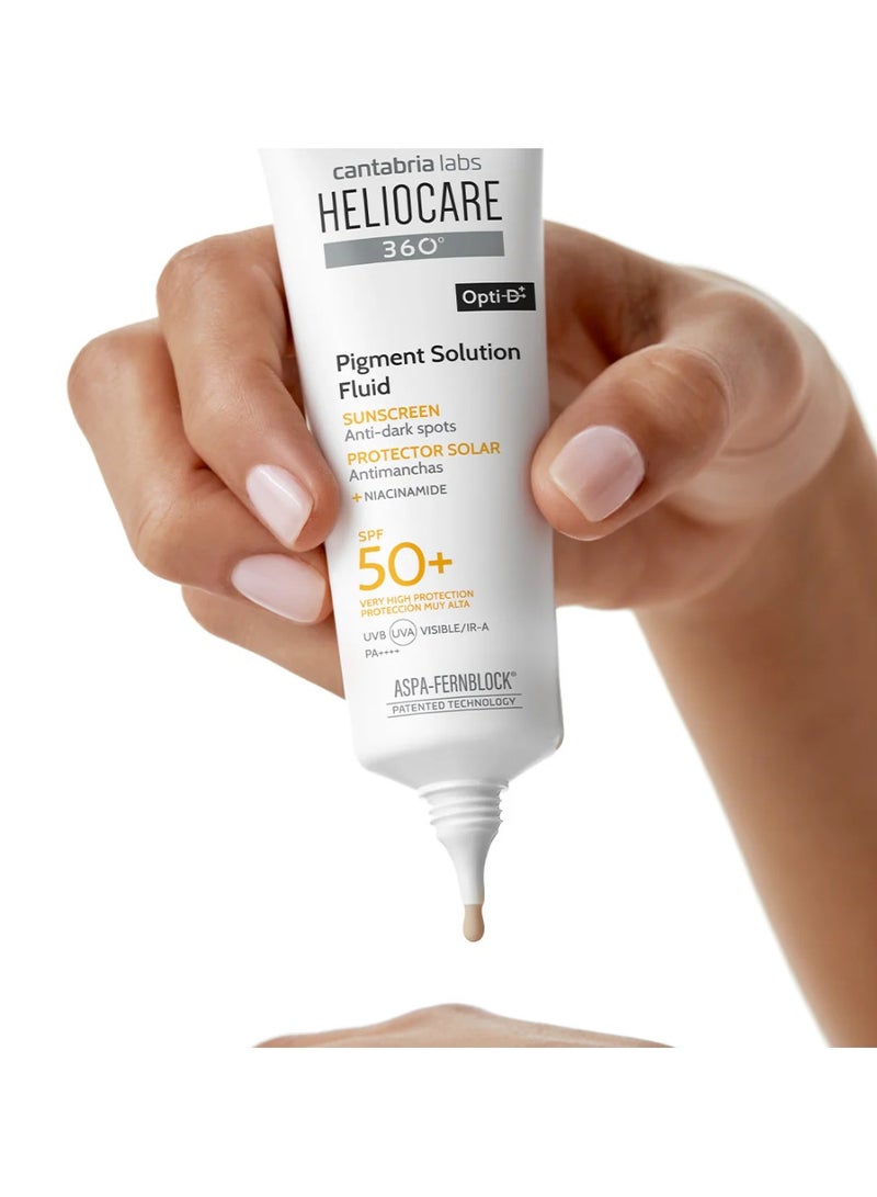 محلول هيليوكير 360º لتصبغات البشرة بعامل حماية من الشمس 50+ 50 مل - Image 3
