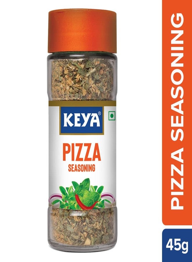 Keya Pasta Seasoning | All Natural & Healthy Spice Blend for Pizza, Pasta & More | Glass Bottle | Premium Herbs and Spices | Contains Freeze dried herbs| Export Quality | No Preservatives | The rich aroma that lasts | 45g | Pack of 3 - Image 4