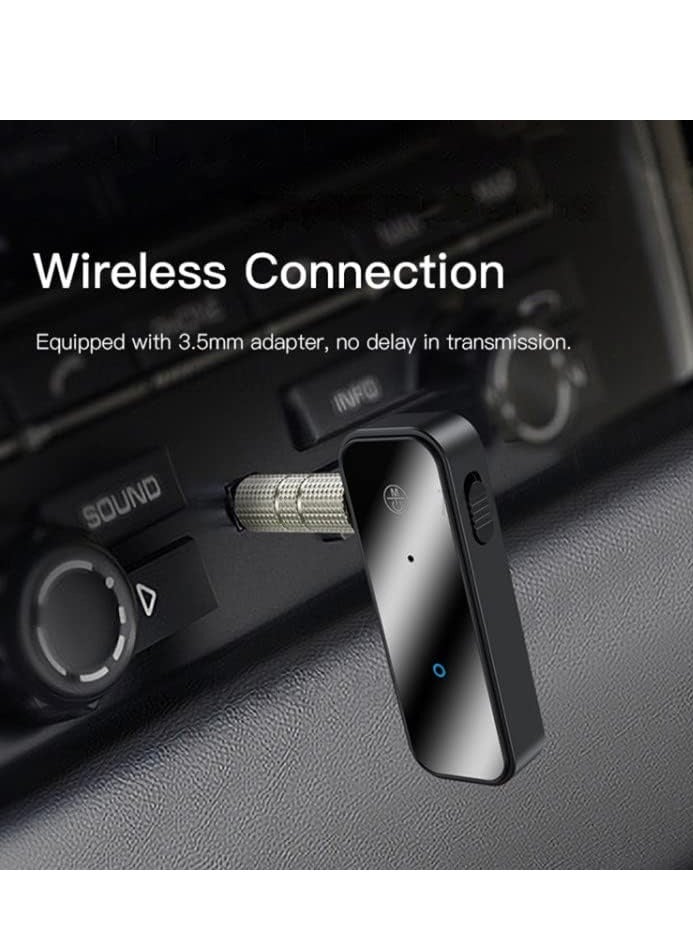YESIDO YAU25 2-in-1 Bluetooth 5.0 Transmitter Receiver Aux Adapter for Car Home Stereo System. - Image 4