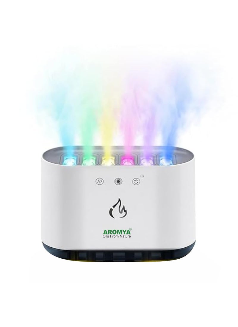 Aromya - oils from nature Aromya oils from nature 6Holes Dynamic Spray Nozzles 900ml Aroma Essential Oil Diffuser USB Air Humidifier Aroma Diffuser for Home Office Bedroom for Moisture  - Image 1