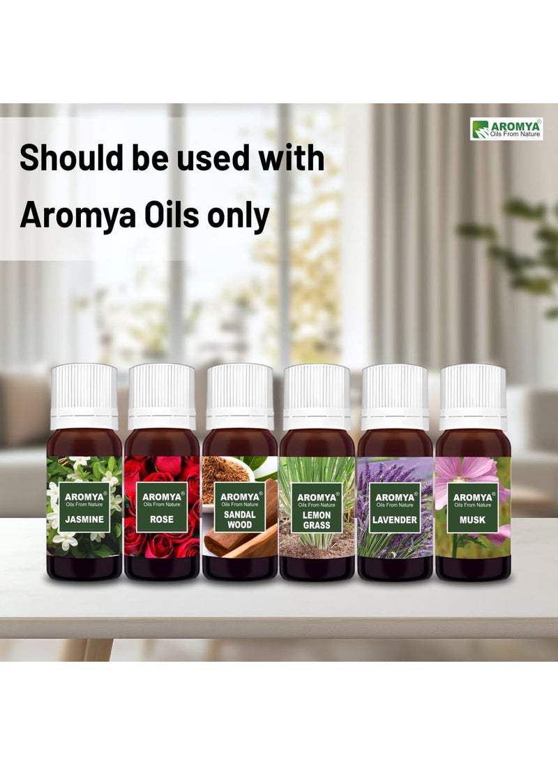 Aromya - oils from nature Aromya oils from nature 6Holes Dynamic Spray Nozzles 900ml Aroma Essential Oil Diffuser USB Air Humidifier Aroma Diffuser for Home Office Bedroom for Moisture  - Image 4