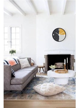 Naturel NATUREL 10 inch Plastic Wall Clock for Home Living Room Bedroom Kitchen Office with Glass  - Image 4