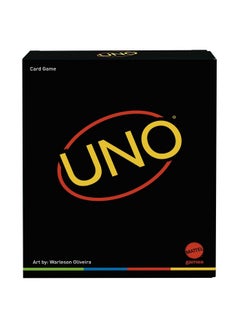 Uno Minimalista Card Game Featuring Designer Graphics By Warleson Oliviera 108 Cards Kid Family & Adult Game Night Unique Design Lovers Ages 7 Years & Older
