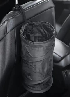 AROAQ Foldable Trash Can Garbage Bin Mini Car Storage Container Waterproof for Organizer Holder Universal Auto Interior Accessories Collapsible Pop up Water Proof Bag  - Image 3