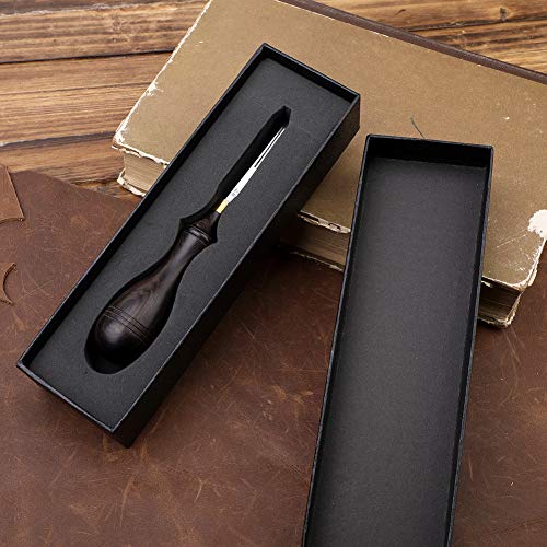 DIUDUS Leather Edge Bevelers, Edge Skiving Beveler 0.7mm, Leather Working Tools Skiver Tool for Leathercraft Working(4#) - Image 3