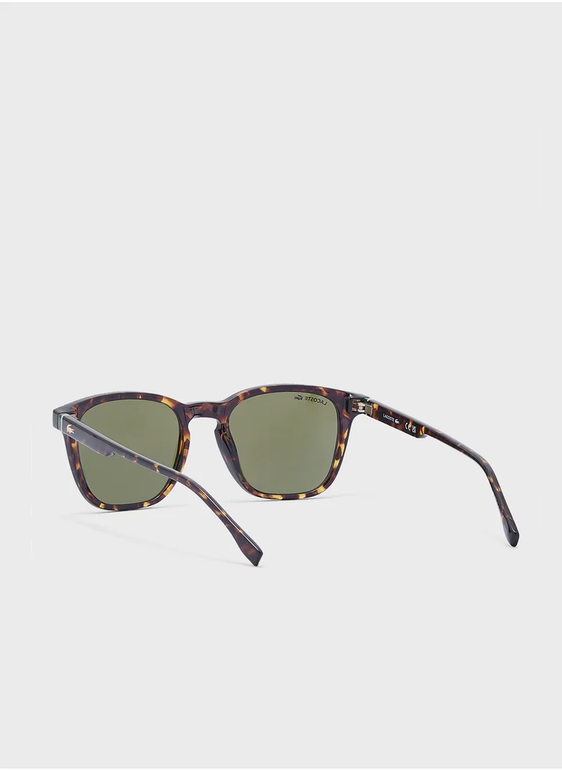 لاكوست Modified Rectangle Sunglasses L6040S