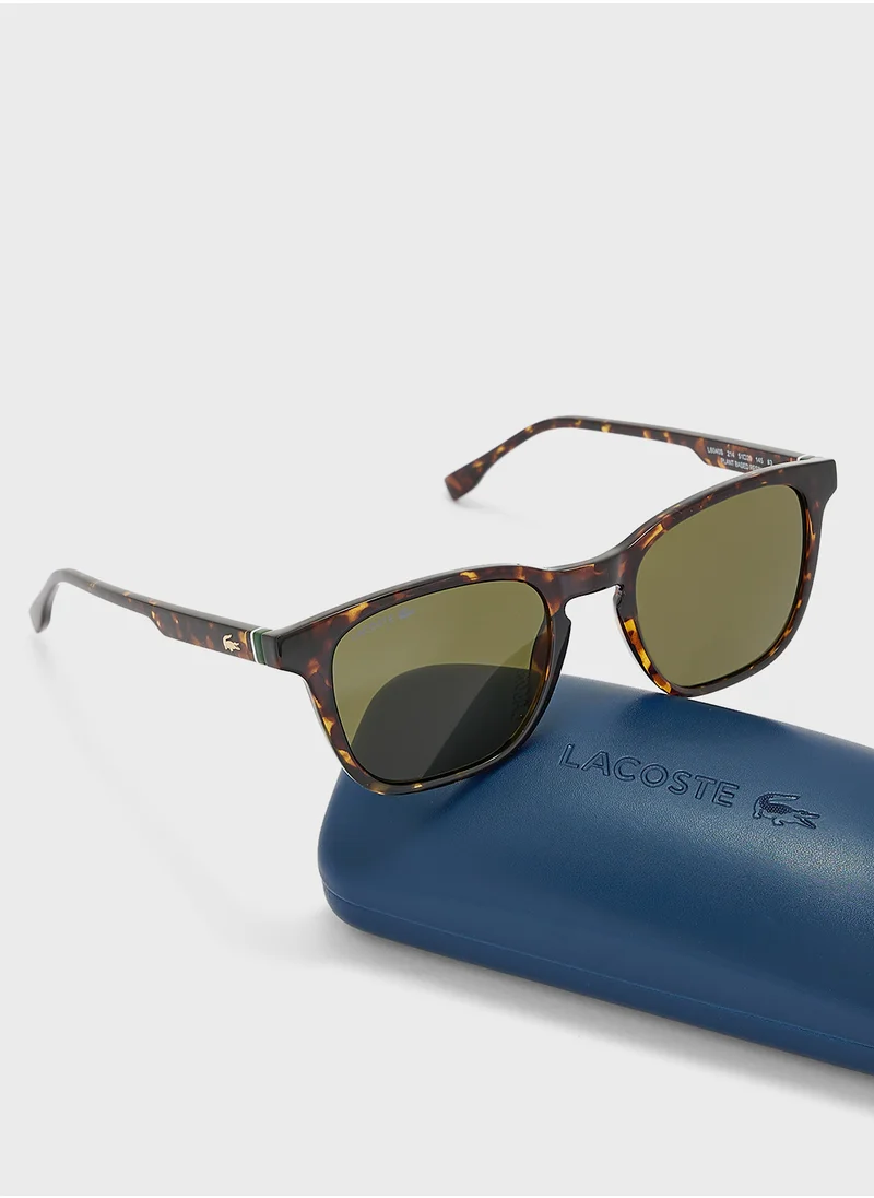 لاكوست Modified Rectangle Sunglasses L6040S