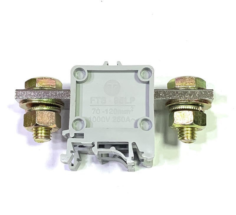 Litost Terminal Block Busbar Type Power Terminal 95LP 7095 MM Suitable Current Rating 250 AMP1000 Volt AC Pack Of 2 - Image 2