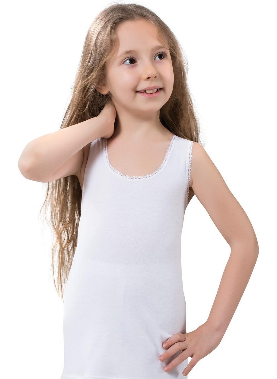 Lüx Drm Lux Drm 396 Ribana Thick Strap Girls Undershirt 