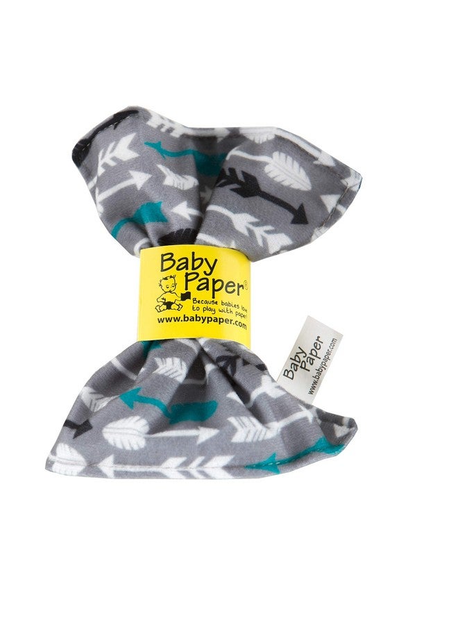 Baby Paper Original Crinkle Teether and Sensory Toy for Babies and Infants | Arrows | Non-Toxic, Washable | The for Baby Showers