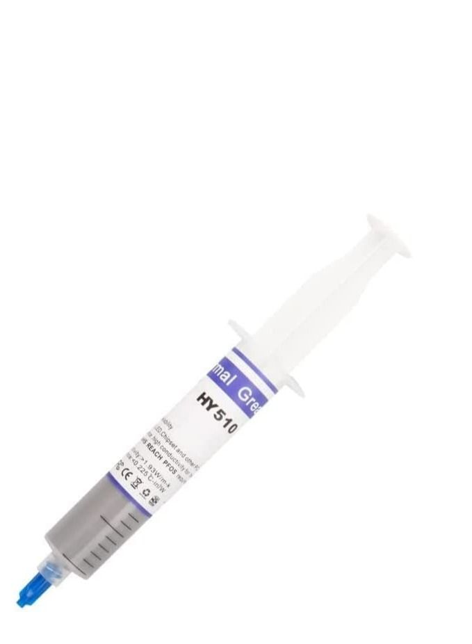 Ntech معجون حراري 5 قطع مركب لمشتت حرارة المعالج CPU أبيض رمادي - Image 4