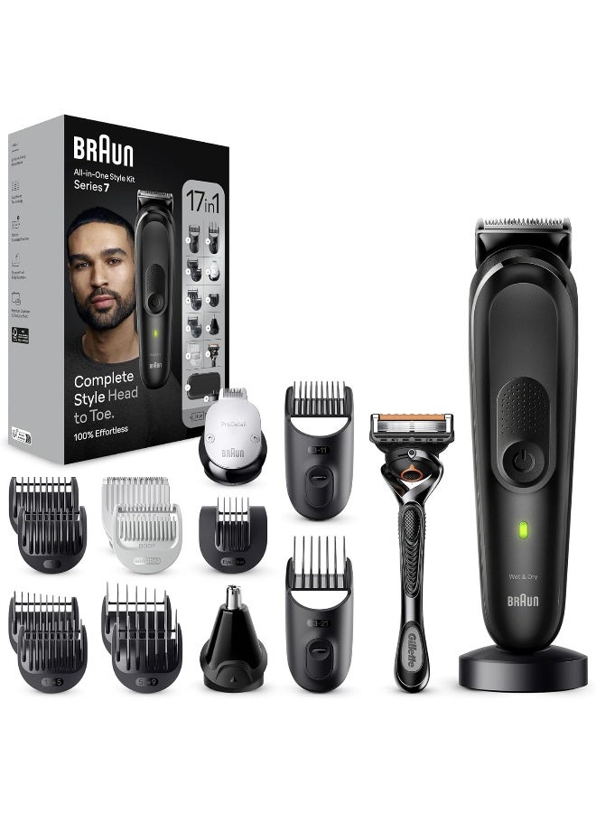 Braun MGK 7490 17 in 1 Style Kit 7 Beard, Body, Hair Multi Grooming Kit - Image 2