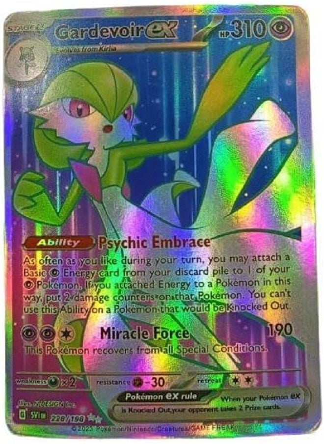 ماركة غير محددة Pokemonn Trading Card Game Pokemonn Metal Box All Rare Series Set Of 40 Cards - 37 Normal Cards And 3 Special Cards  - Image 3