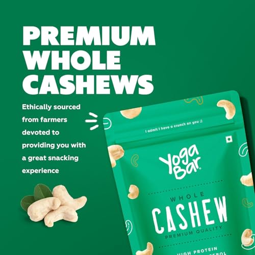 YogaBar Premium Dry Fruit Combo 500g each | Almonds Cashews Pistachios 100% Natural, Crunchy | Rich in Fibre, Vitamin E, K, B6 | Boost Immunity| Healthy Snacks - Image 3