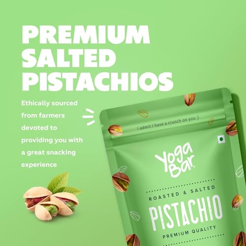 YogaBar Premium Dry Fruit Combo 500g each | Almonds Cashews Pistachios 100% Natural, Crunchy | Rich in Fibre, Vitamin E, K, B6 | Boost Immunity| Healthy Snacks - Image 2