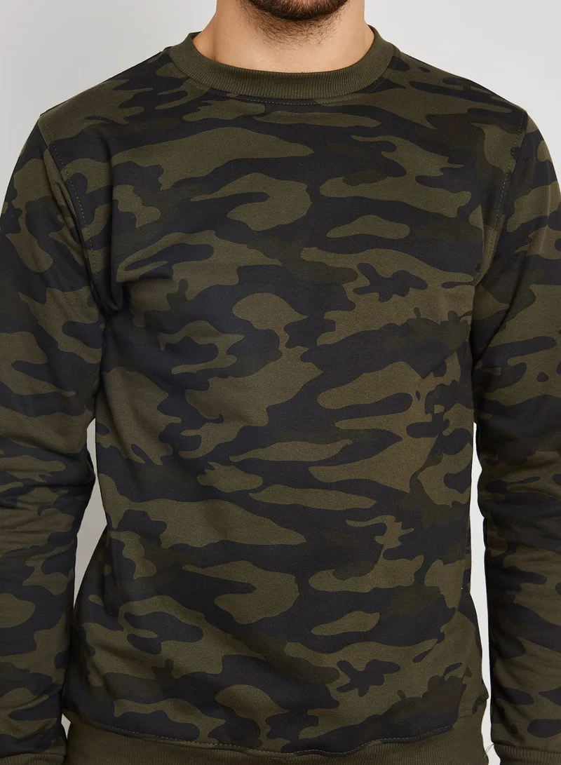 Seventy Five Camo Sweater
