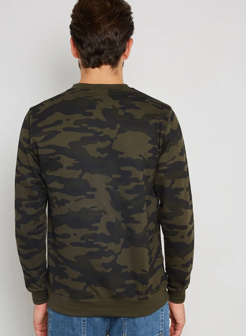 Seventy Five Camo Sweater