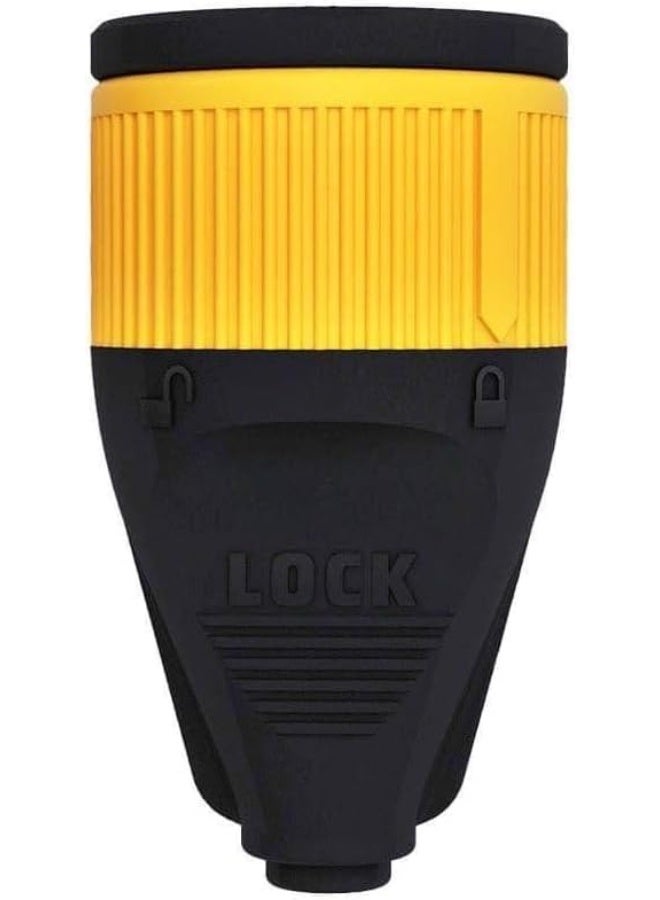 باور لوك نتاية اسود بدون سلك - 16 امبير- 250 فولت - تمنع خروج الفيشة - Image 2