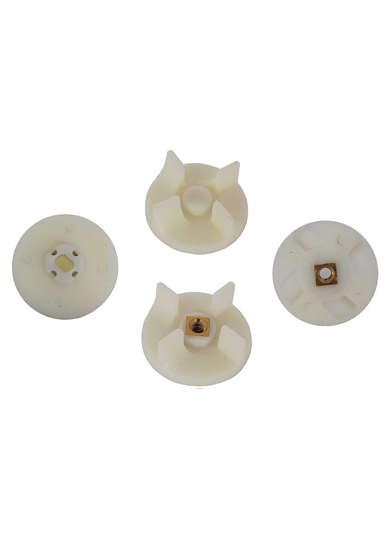 PMW Pmw - Mixer Coupler - Mixer Spares - Motor and Jar Coupler - 4 Jars - White  - Image 1